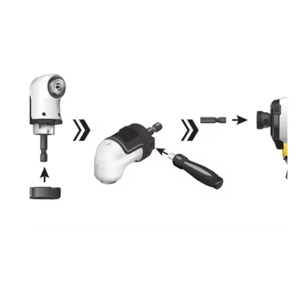 Set Adaptador para atornillar 90º Flextorq Dewalt DWAMRASETFT - Imagen 6