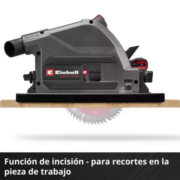Sierra Inmersión Inal. Prof. Einhell TP-PS 18/165 Li BL - Sin Baterías - Imagen 6