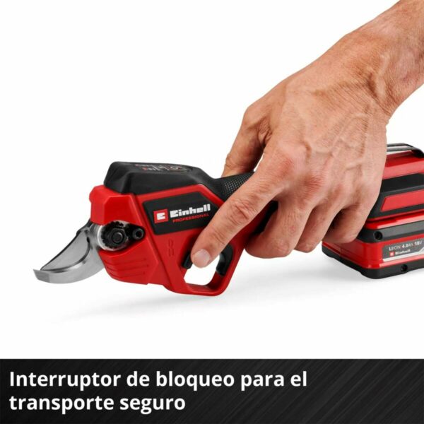 Tijera de Podar Profesional Inal. Einhell GP-LS 18/28 Li BL - Sin Baterías - Imagen 4
