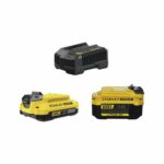 Kit 2 Baterías 2ah/4ah+ Cargador 4ah 20v Stanley SCB224CK
