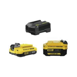 Kit 2 Baterías 2ah/4ah+ Cargador 4ah 20v Stanley SCB224CK