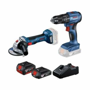 Kit Bosch Taladro GSB 185-li + Esmeril GWS 180-li 18v Brushless