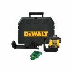 Nivel Láser Verde 12/20v 3 Líneas Cruzadas 360° Dewalt DCLE34031B