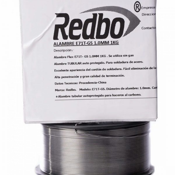 Alambre para Soldar FLUX E71T-GS 1.0mm 1kg - Imagen 2