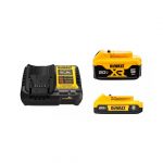 Kit 2 Baterías 20V + Cargador DCB1104 y Bolso Dewalt DCB225CK-B2 - Imagen 3