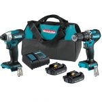 Kit Taladro Percutor + Atornillador Impac 18v Makita DLX2414YX7 - Imagen 5