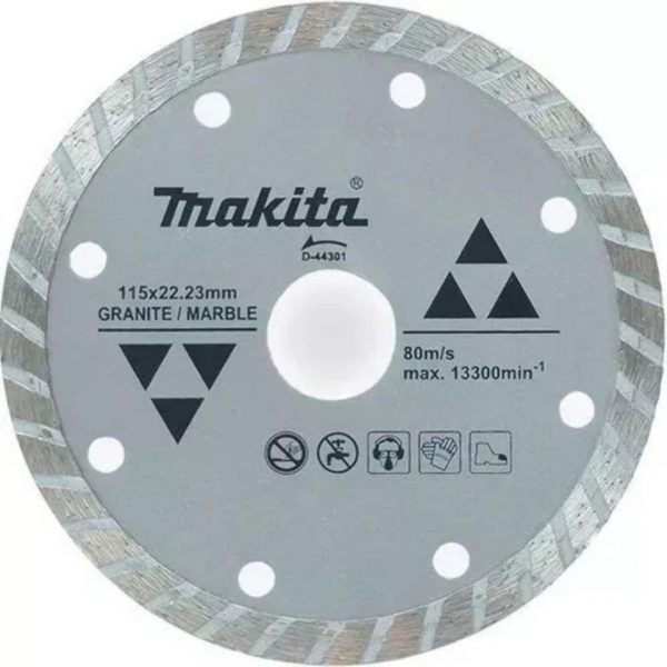 Disco Diamantado 4 1/2? Para Mármol y Granito Makita D-44301 - Imagen 3