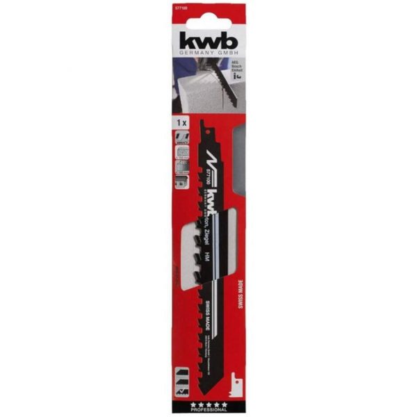Hoja Sierra Sable Hormigón 240mm KWB 49577100 - Imagen 1