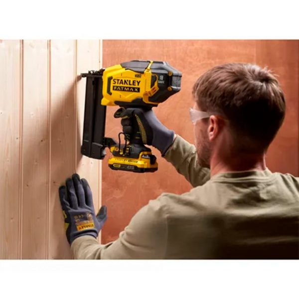 Clavadora Calibre 18 20v Brushless Stanley Scn618b-b3 - Sin Baterías - Imagen 2