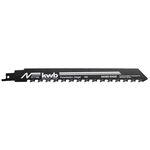 Hoja Sierra Sable Hormigón 240mm KWB 49577100 - Imagen 2