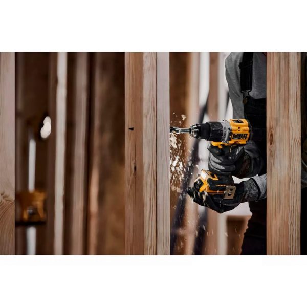 Taladro Percutor Dewalt 13mm 20v Max Xr DCD805B-B3 - Sin Batería - Imagen 6