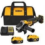 Kit Esmeril Angular Inal 4-1/2” XR 20V Max DCG413P2