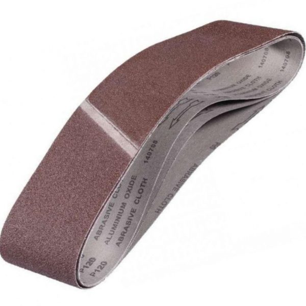 Set 3 Bandas Abrasivas 100x915mm (1xg60; 1xg80; 1xg120) Kwb - Imagen 5