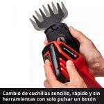 Cortasetos Ornamental Inal. Einhell GE-CG 18/100 Sin Baterias - Imagen 5