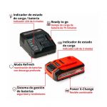 Cargador y Batería. 4 AH Plus Power X-Change - Imagen 2