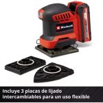 Lijadora Inal. Einhell TE-OS 18/113 3X Li - Sin Baterías - Imagen 6