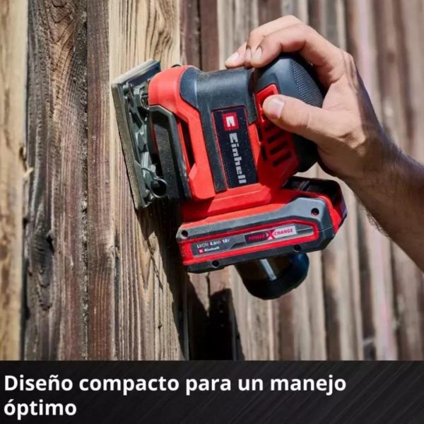 Lijadora Inal. Einhell TE-OS 18/113 3X Li - Sin Baterías - Imagen 5