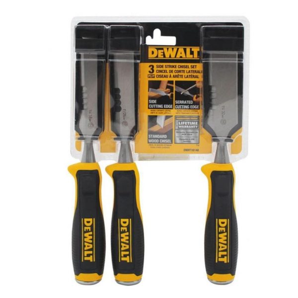 Set 3 Formones Para Madera 18, 25 Y 32mm Dewalt Dwht16148 - Imagen 1