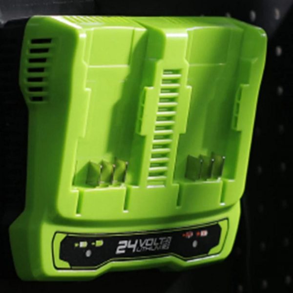 Cargador de Batería Dual Greenworks 24V - 4.0 AH -2933207 - Imagen 3