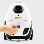 Aspiradora Arrastre Karcher Vc1 Blanca Con Filtro Hepa - Imagen 4