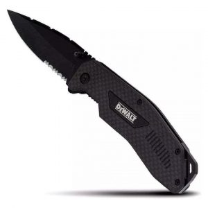 Cuchillo Plegable Fibra De Carbono Dewalt Dwht10314