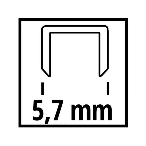 Corchetes 5,7x19mm - 3.000 Und Engrapadora Einhell - Imagen 2