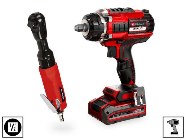 Set 3 Dados de Impacto 17-19-21 mm Einhell 109263 - Imagen 6
