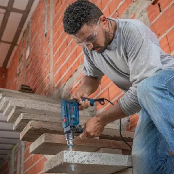 Taladro Percutor Bosch Gsb 13 Re 750w 220v Maletín - Imagen 7