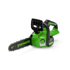 Motosierra Inal. 12" Greenworks 24V + Carg Y Bat 4.0 AH - 2007007VB