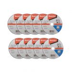 Pack 10 Discos de corte Metal 7" Makita D-18683