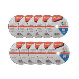 Pack 10 Discos de corte Metal 7" Makita D-18683