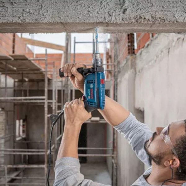 Taladro Percutor Bosch Gsb 13 Re 750w 220v Maletín - Imagen 4
