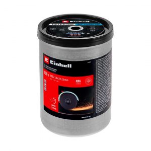 Set 100 Discos Corte Metal Inox 115X1MM Einhell 49711527