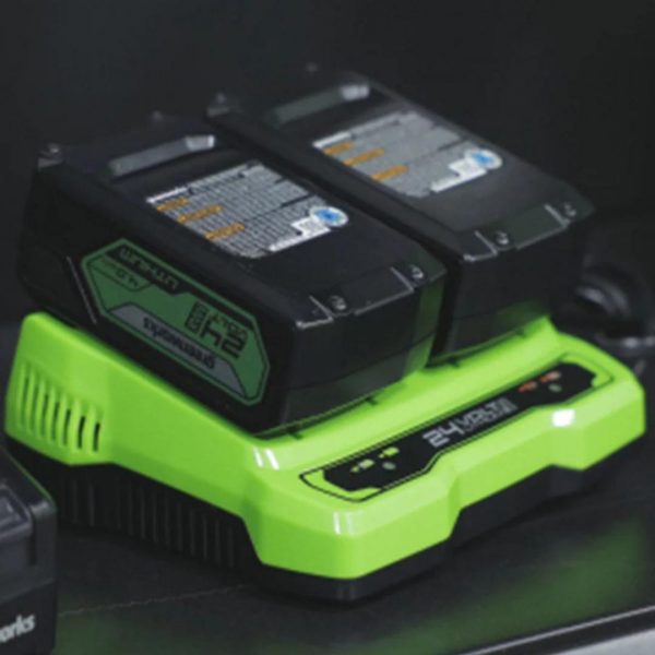 Cargador de Batería Dual Greenworks 24V - 4.0 AH -2933207 - Imagen 4