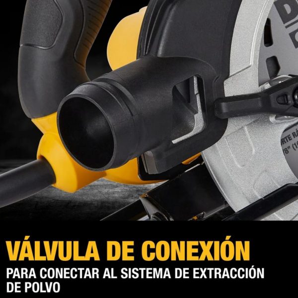 Sierra circular 7 1/4" 1.500W - Dewalt Dwe5615-b2 - Imagen 4