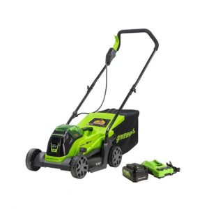 Cortacésped Inal. 13" Greenworks 24V + Carg y Bat 4.0 AH - 2534402