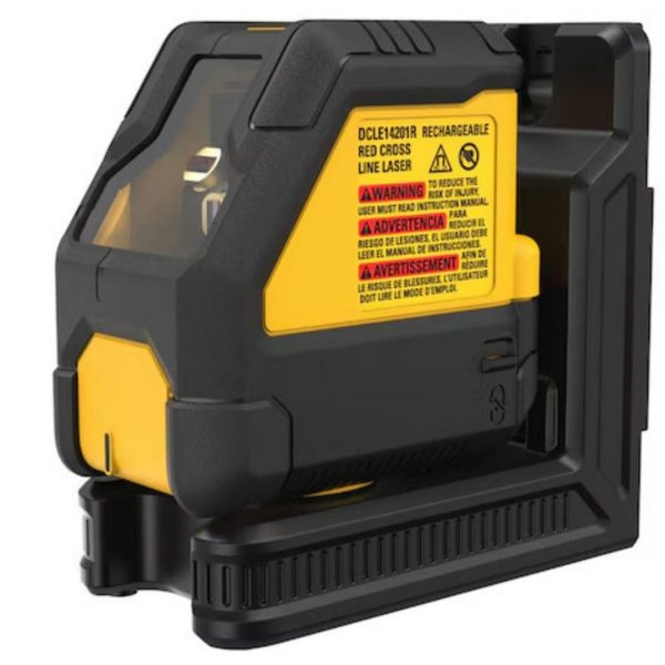 Kit Laser Linea Cruzada Rojo Recarga USB Dewalt DCLE14201RB - Imagen 6