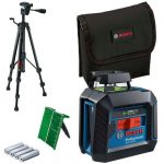 Nivel Láser Verde Bosch Gll 2-20 G 10m + Trípode Bt 150 - Imagen 2
