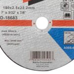 Disco de corte Metal 7" Makita D-18683 - Imagen 5