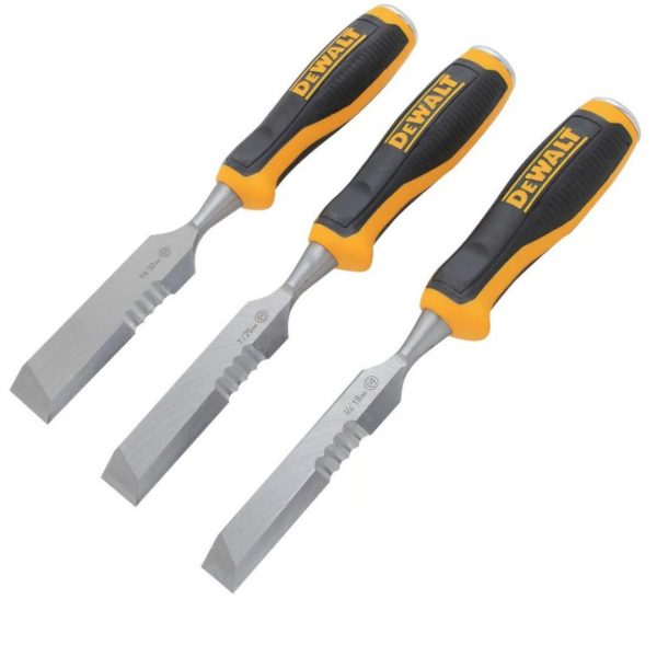 Set 3 Formones Para Madera 18, 25 Y 32mm Dewalt Dwht16148 - Imagen 2