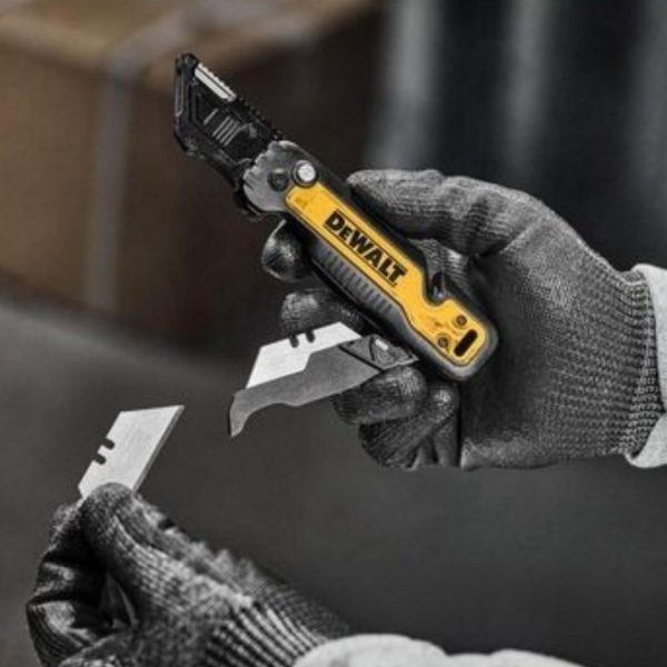 Cuchillo Cartonero Plegable Almacenamiento Dewalt DWHT10992 - Imagen 4