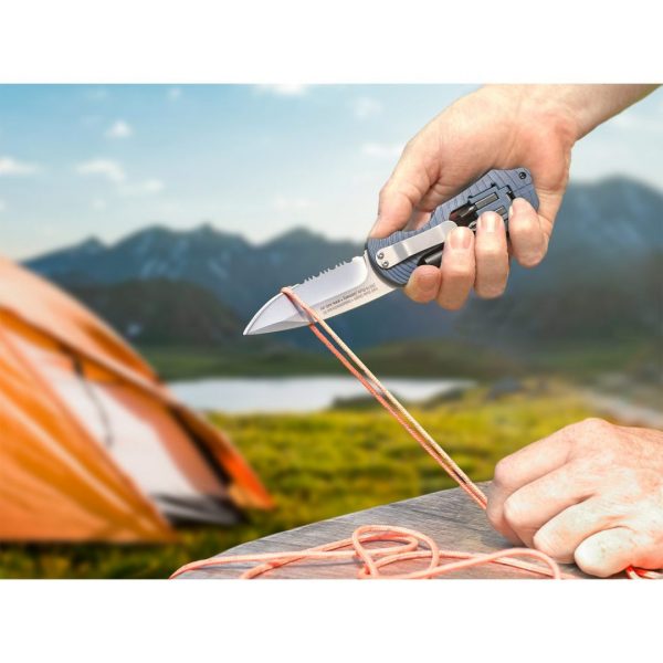 Cuchillo Plegable + Portapuntas Acero PH KWB 49016620 - Imagen 6