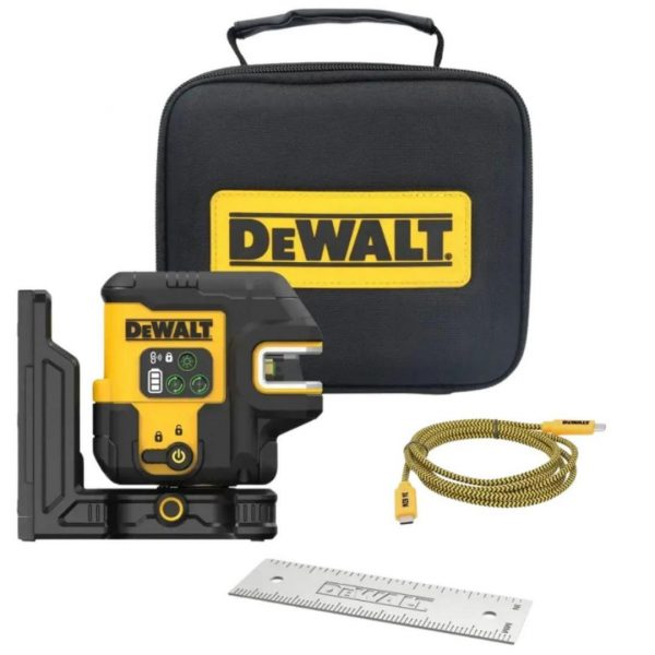 Kit Laser Cruzada Verde Recargable USB Dewalt DCLE14221GB - Imagen 3