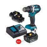 Kit Taladro Perc. Makita DHP487SYX2 + Bat Adicional 3AH-18V de Regalo