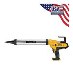 Pistola De Adhesivo 300-600ml 20v Dewalt DCE580B - Sin Batería