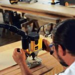 Rebajadora Base Ajustable 1100w 2hp Dewalt Dw621-b2 - Imagen 5