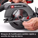 Sierra Circular Inal. Einhell TE-CS 18/165-2 Li - Sin Baterías - Imagen 5