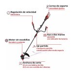 Desbrozadora Inal. 36V Einhell GP-BC 36/430 Li BL- Sin Baterías - Imagen 9