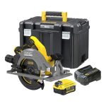 Sierra Circular 7-1/4 20v +Bat 4ah+Carg y Maleta Stanley SBC551M1T-B2