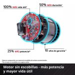 Soplador Profesional Inal. Einhell GP-LB 36/270 Li E BL- Sin Bat. - Imagen 4